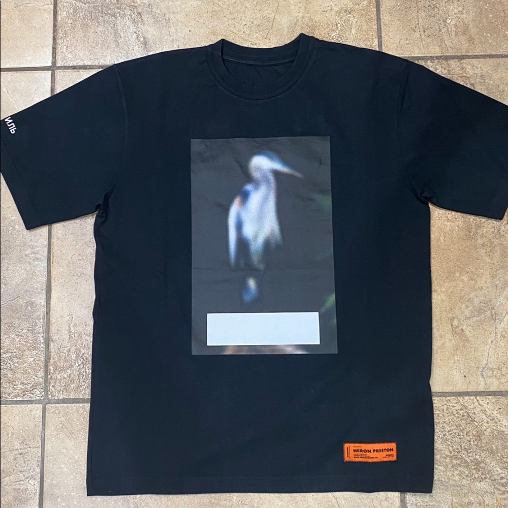 Heron Preston Censored Heron Black Tee M
